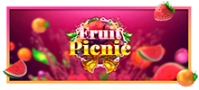Who's a little tired of all-in-one video slots with tough rules? Want to play a classic fruit slot machine? Then we have good news for you. FBM Digital Systems has released a fun and easy slot game called Fruit Picnic. The video slot received a standard layout of 5*3 and 30 paylines. All your favorite fruits are found in the game (watermelon, cherry, orange, lemon, grape, plum). If you manage to catch 3 scatter symbols (bell) then you win a free spin (during a free spins game you can win extra free spins). Try the fun Fruit Picnic video slot.