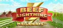 It's farm fun in Beef Lightning Megaways. Achieve wins of up to 56,000 times your stake in this super fun slot. This game has the Megaways system and features up to 117,649 ways to win, as well as cool features like cascades and free games with multipliers. If you think farm life is fun, then you're going to love the amazing prizes guaranteed here. The farm animals can't wait to help you win many victories!<br/>
<br/>
Welcome to the fun at Beef Lightning Megaways!